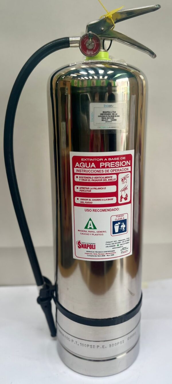 Extintor Agua 10 litros
